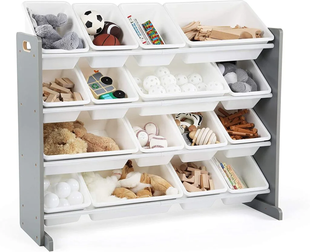 Wood Toy Storage Organizer