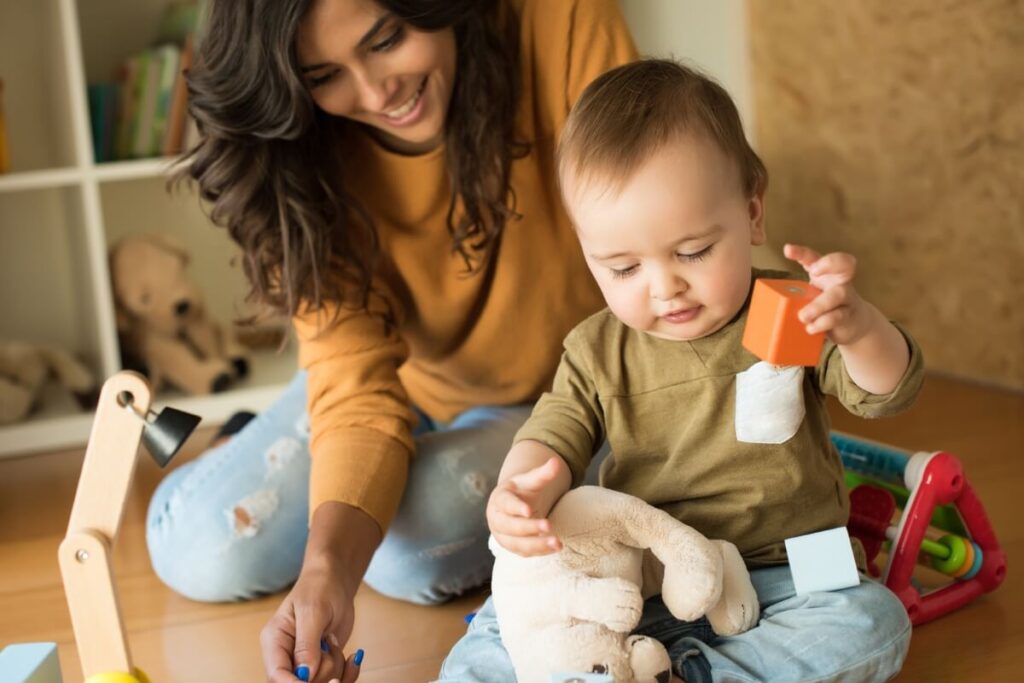 Encourage your child to learn through play and exploration