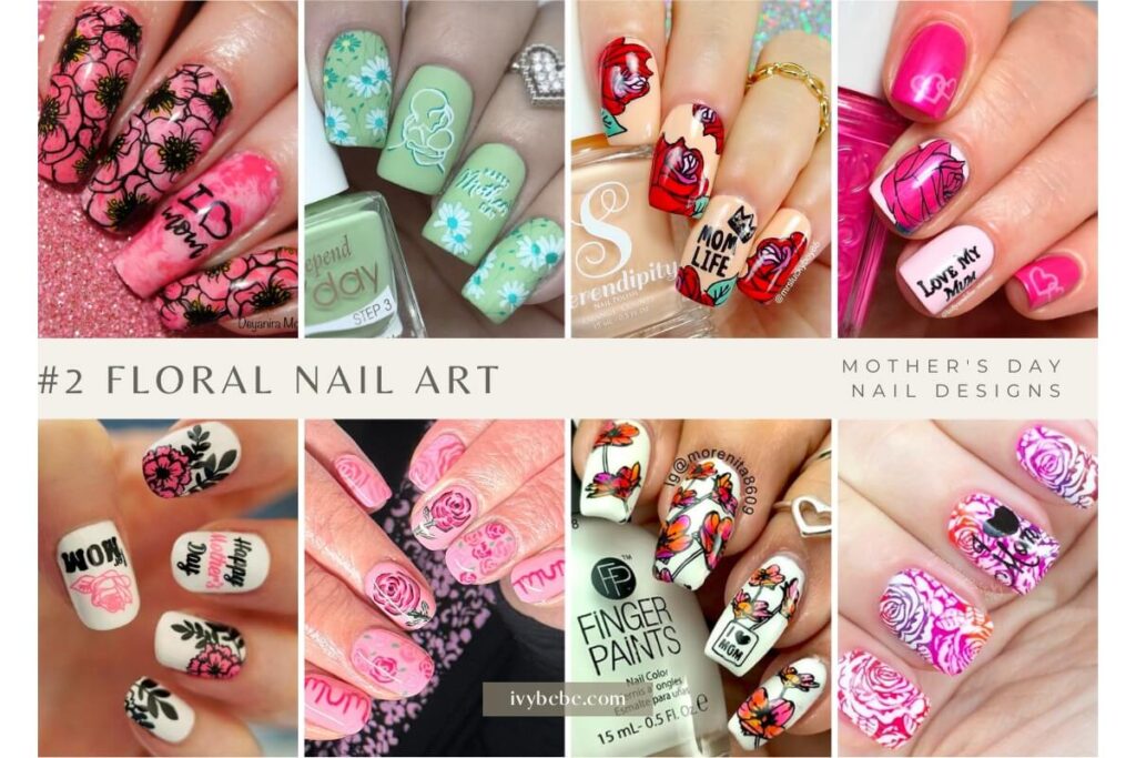 10 Stunning Mother's Day Nail Designs To Show Mom Your Love Ivybebé