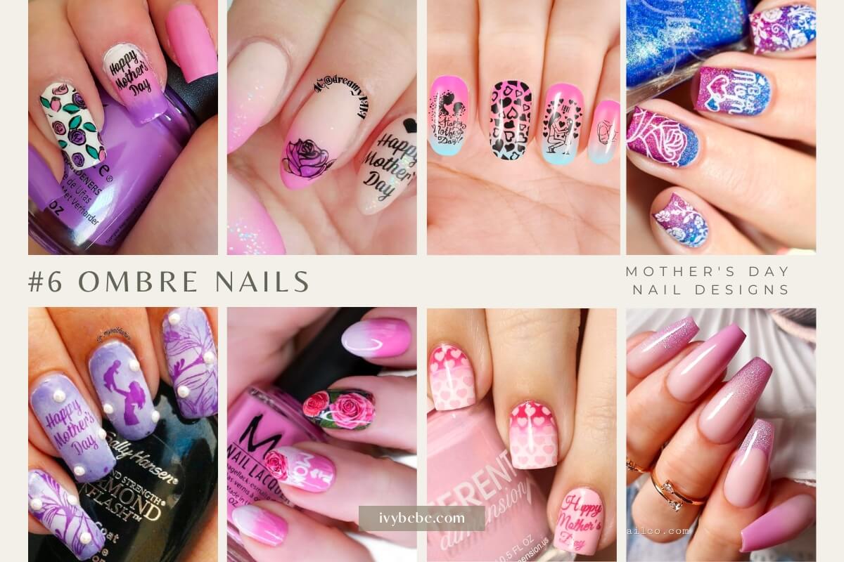 10 Stunning Mother's Day Nail Designs To Show Mom Your Love - Ivybebé