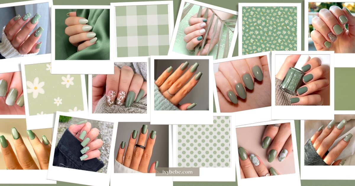 20 Most Trendy & Stylish Sage Green Nails to Try in 2023