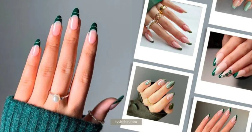 21 Dazzling Green French Tip Nails to Elevate Your Glamour
